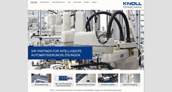 Desktop Screenshot of knoll-feinmechanik.de